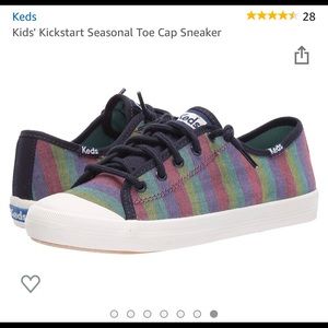Keds Kid’s Kickstart Seasonal Toe Cap Sneaker
